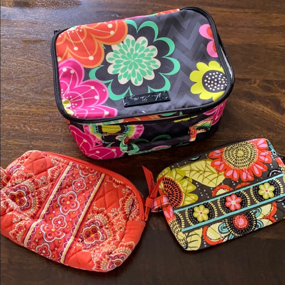 Vera Bradley makeup cases